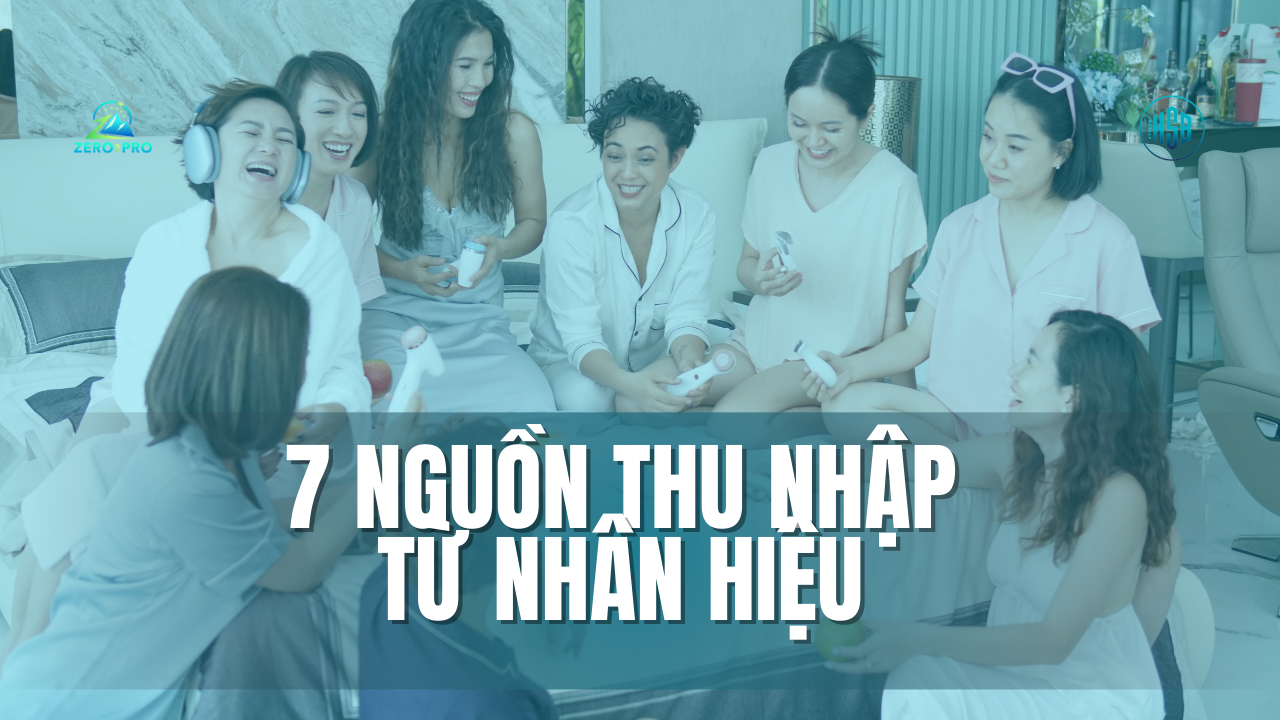7 nguồn thu nhập từ nhân hiệu